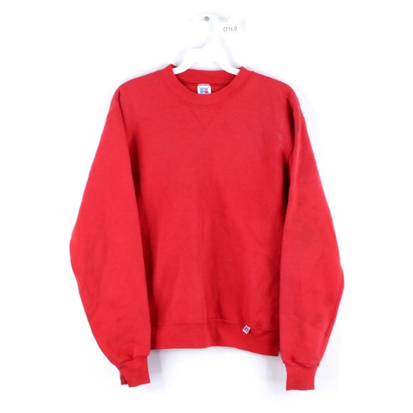 blank red sweatshirt